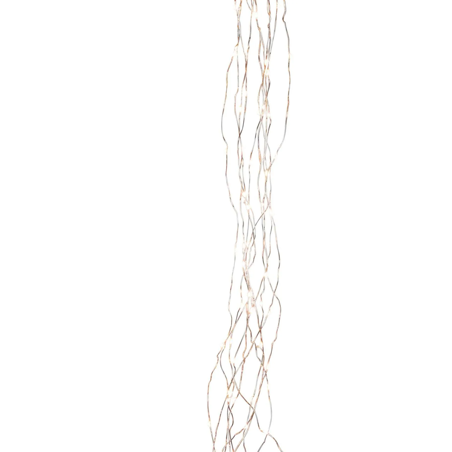 Gerson International Lawn & Outdoor Decor*6 Foot Long Warm White Micro Led Light String, Remote Function