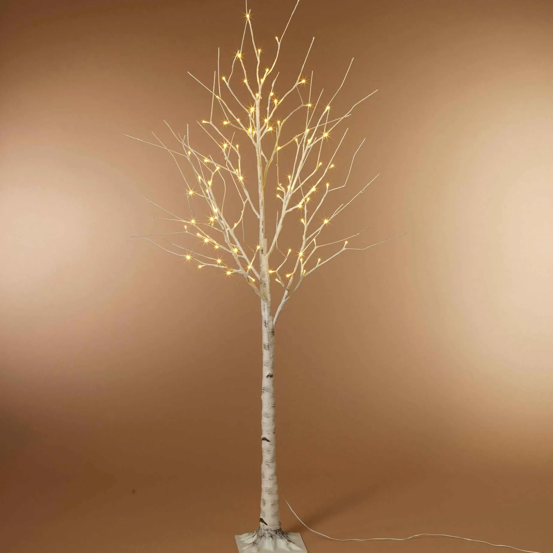 Gerson International Lawn And Outdoor Decor*6 Foot Tall Prelit Birch Tree, Warm White Leds