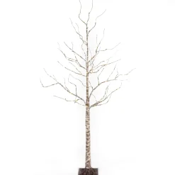 Gerson International Lawn And Outdoor Decor*6 Foot Tall Prelit Birch Tree, Warm White Leds