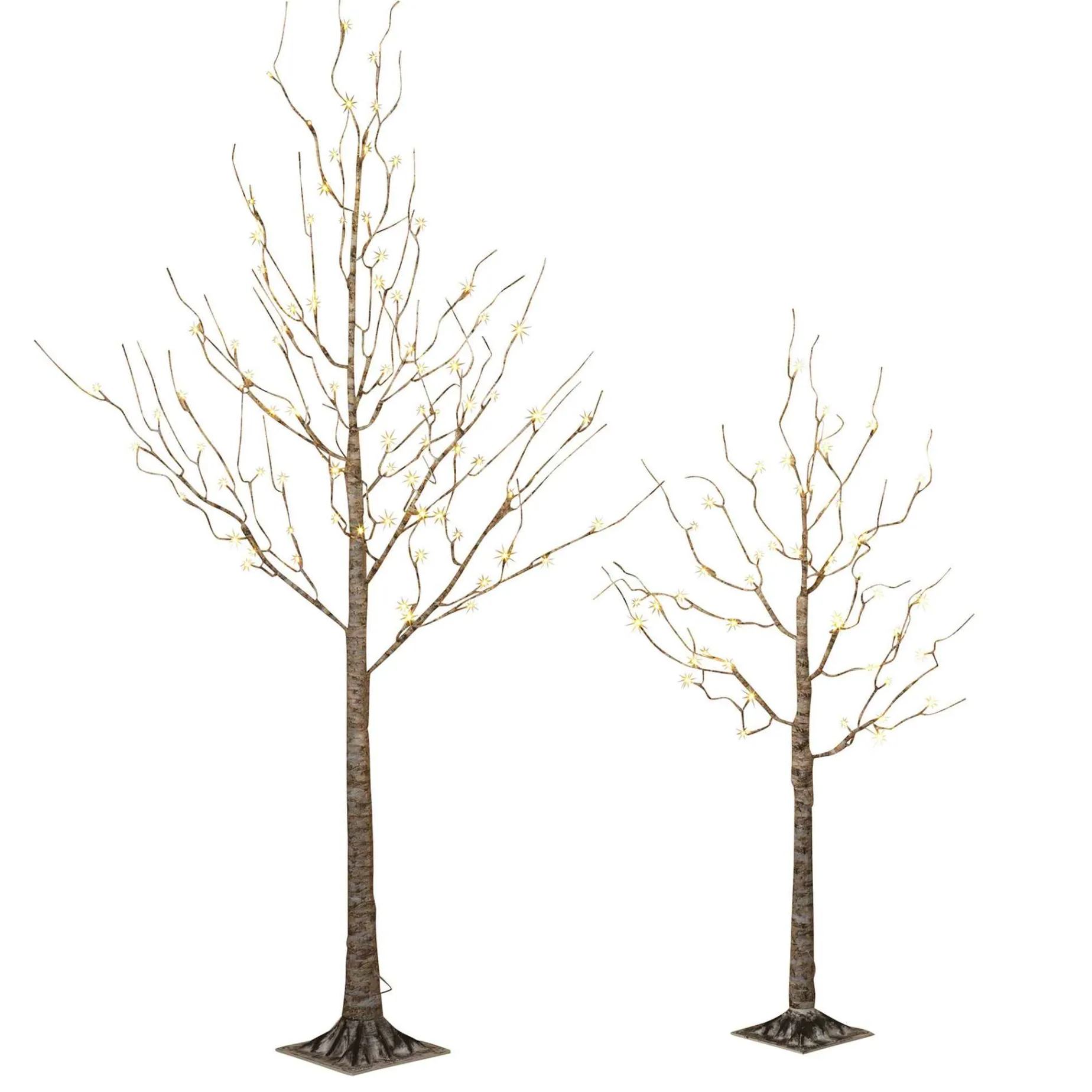 Gerson International Lawn And Outdoor Decor*6 Foot Tall Prelit Birch Tree, Warm White Leds