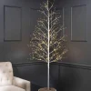 Gerson International Lawn And Outdoor Decor*7 Foot Tall White Glowing Lighted Tree, Micro Leds