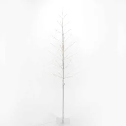Gerson International Lawn And Outdoor Decor*7 Foot Tall White Glowing Lighted Tree, Micro Leds