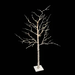 Gerson International Lawn And Outdoor Decor*7 Ft Tall Birch Tree With 250 Warm Led Lights, Holiday Decor