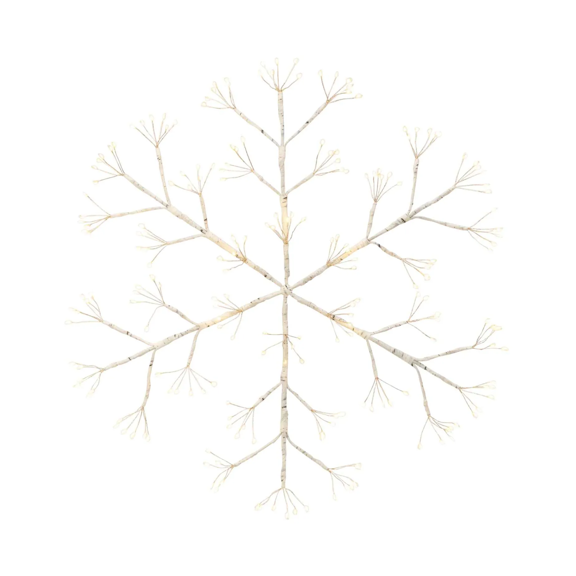 Gerson International Lawn And Outdoor Decor*20 In Firecracker Led Snowflake, Outdoor Holiday Decor