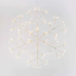 Gerson International Lawn And Outdoor Decor*20 In Firecracker Led Snowflake, Outdoor Holiday Decor