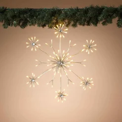 Gerson International Accent Lighting*20 In Led Snowflake, Outdoor Christmas Holiday Decor