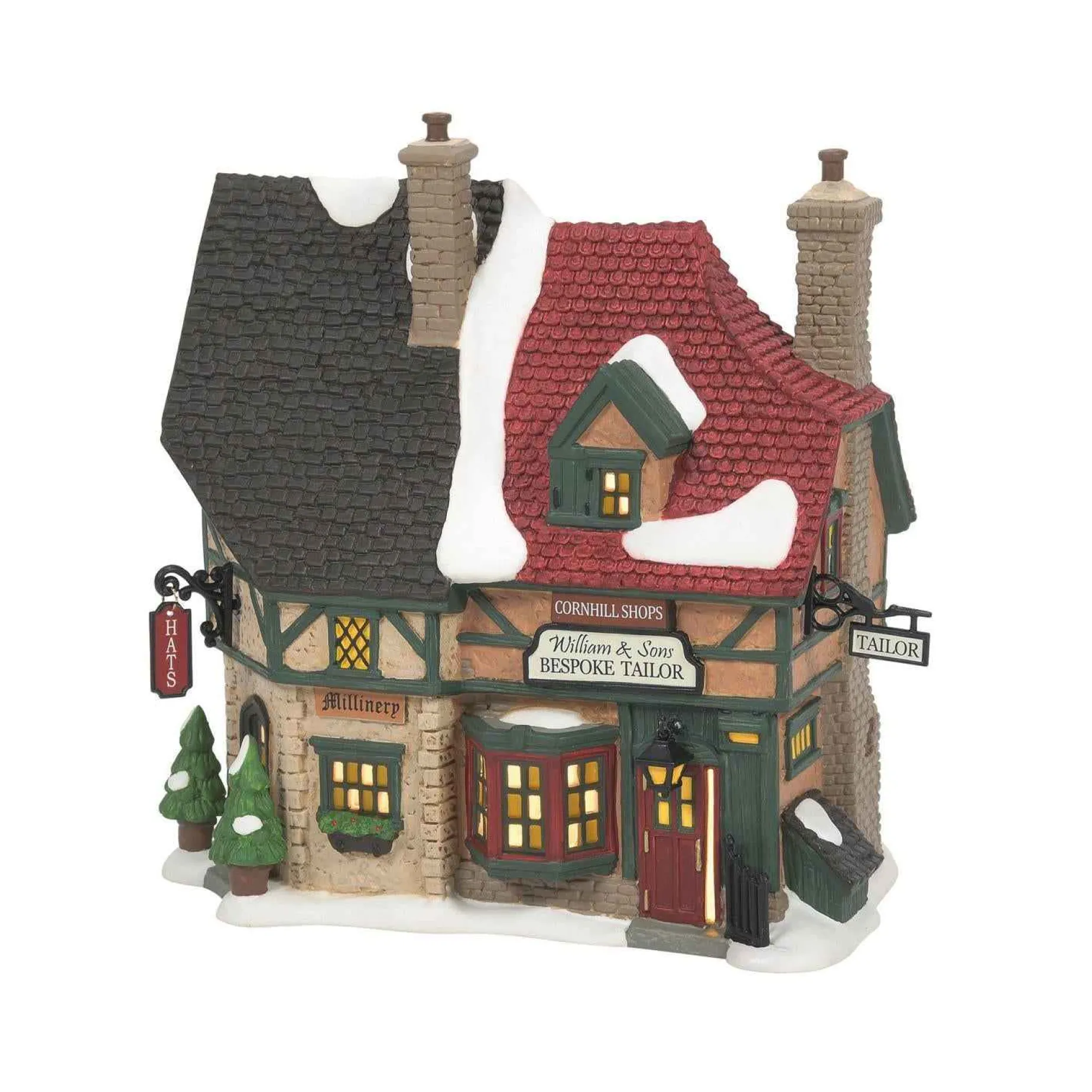 Enesco Department 56*Christmas Carol Cornhill Shops #6011402