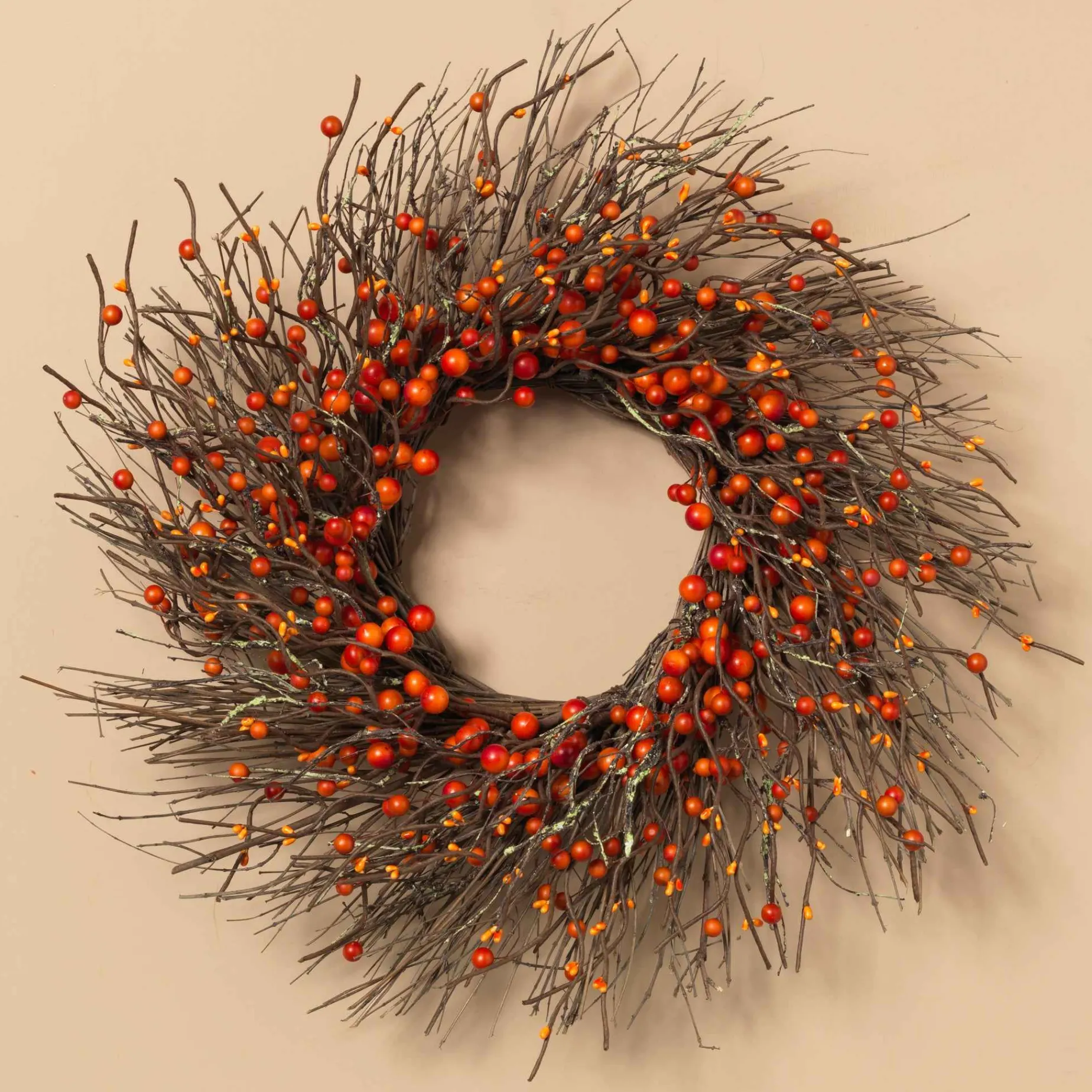 Gerson International Wreaths*Dried Twig And Fall Berries Wreath