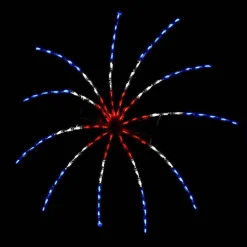 Brite Ideas Lawn And Outdoor Decor*Firecracker Large (Rwb) #Led-Fc50