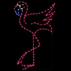 Brite Ideas Lawn And Outdoor Decor*Flamingo - Left Facing #Led-Fl48L