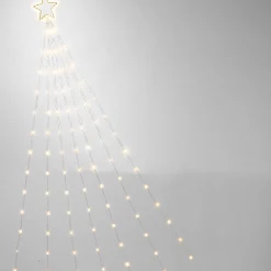 Gerson International Lawn And Outdoor Decor*5-In D Electric Shooting Star With 30 Warm White Led Lights & Seven 7' Tails With 21 Led Lights