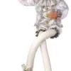 Regency International Elves*30In Fabric White And Silver Bendable Elf