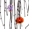 Kurt Adler Lawn & Outdoor Decor* 4 Foot Willow With 192 Purple And Orange Fairy Lights