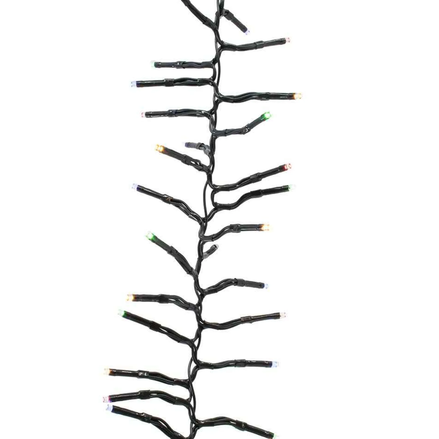 Kurt Adler Lawn And Outdoor Decor* Cul 1000-Light 33-Foot Cluster Garland With Multi-Color 3Mm Led Bulbs