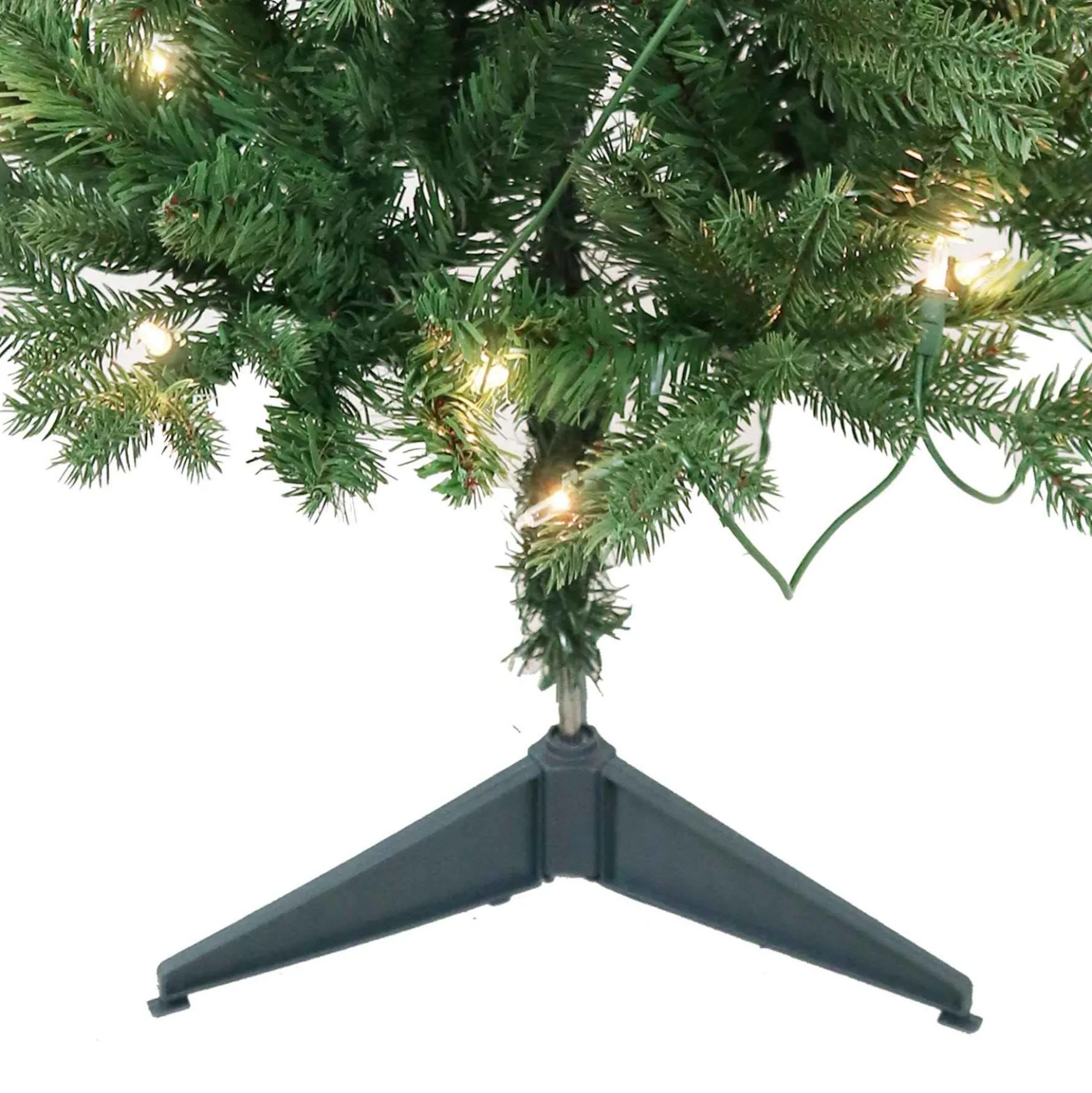 Kurt Adler Pre-Lit Trees* 3-Foot Pre-Lit Clear Incandescent Jackson Pine Tree