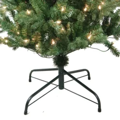 Kurt Adler Pre-Lit Trees* 4.5-Foot Pre-Lit Clear Incandescent Jackson Pine Tree