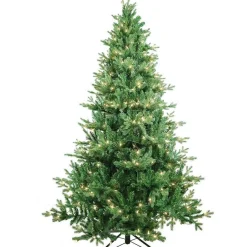 Kurt Adler Pre-Lit Trees* 7-Foot Pre-Lit Clear Incandescent Jackson Pine Tree
