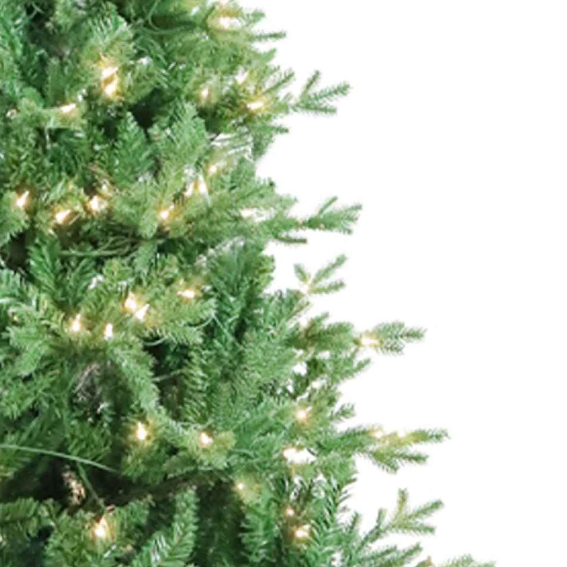 Kurt Adler Pre-Lit Trees* 7-Foot Pre-Lit Clear Incandescent Jackson Pine Tree