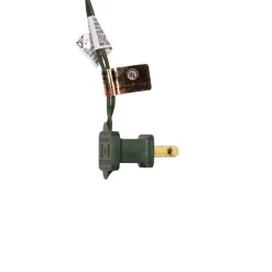 Kurt Adler Lawn And Outdoor Decor* 9-Foot Pre-Lit Clear Incandescent Flocked Garland