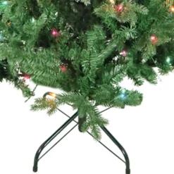 Kurt Adler Pre-Lit Trees* 5-Foot Pre-Lit Multi-Color Incandescent Jackson Pine Tree
