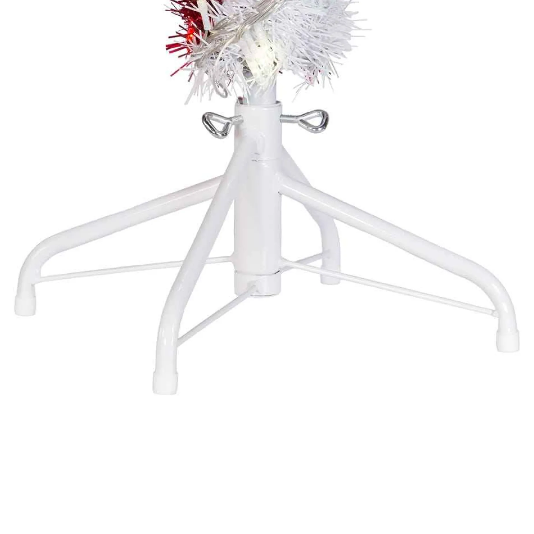 Kurt Adler Lawn And Outdoor Decor* 4-Foot Pre-Lit Red And White Led Tinsel Candy Cane