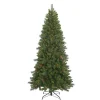 Kurt Adler Pre-Lit Trees* 7.5-Foot Slim Pre-Lit Clear Burlington Tree