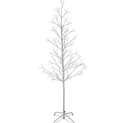 Kurt Adler Lawn And Outdoor Decor* 5-Foot White Birch Twig Tree With Multi-Color 8-Function Lights