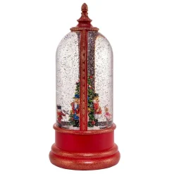 Kurt Adler Tabletop Items* 10.8-Inch Battery-Operated Usb Lighted Musical Nutcracker Water Lantern