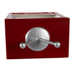 Kurt Adler Tabletop Items* 8.5-Inch Battery-Operated Rudolph And Santa Musical Tv Table Piece