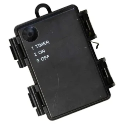 Kurt Adler Wreaths* 18-Inch Battery-Operated Flocked With Red Berries And Pinecones Led Wreath