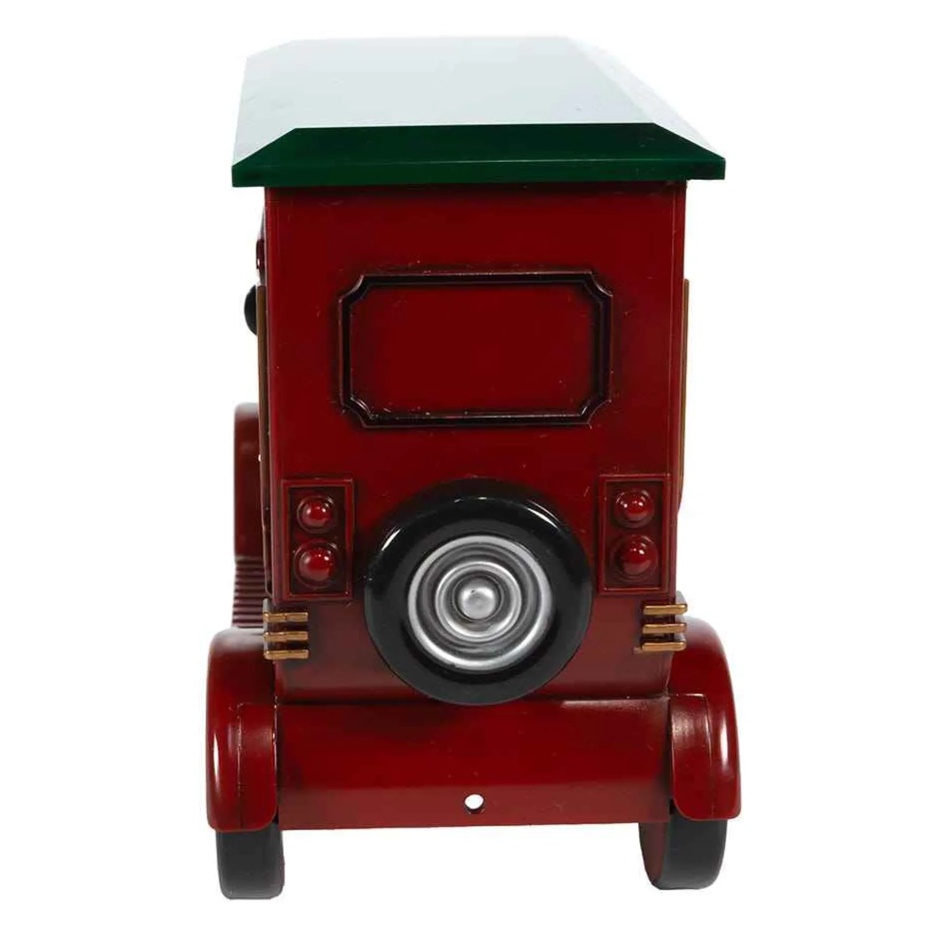 Kurt Adler Tabletop Items* 6.5-Inch Battery-Operated Lit Santa Truck Water Lantern