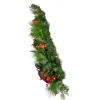 Kurt Adler Pre-Lit Trees* 26-Inch Battery-Operated Pre-Lit Red And Green Wall Tree With Bow