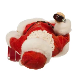 Kurt Adler Tabletop Items* 10.5-Inch Coke Santa With Cooler Table Piece
