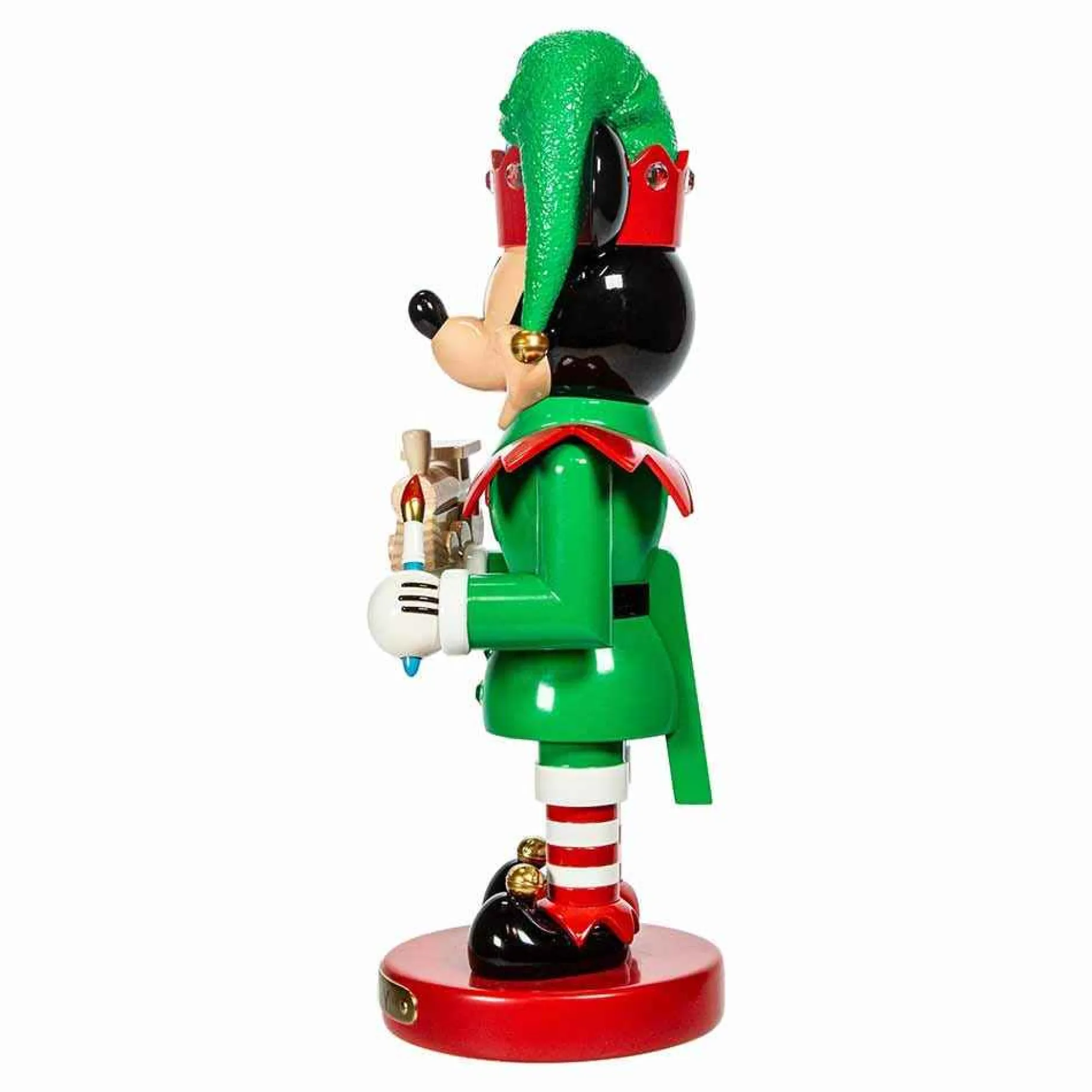 Kurt Adler Tabletop Items* 10-Inch Disney Mickey The Elf Nutcracker