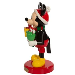 Kurt Adler Tabletop Items* 10-Inch Disney Mickey Mouse With Present Nutcracker