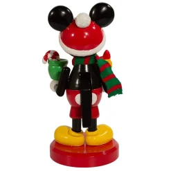 Kurt Adler Tabletop Items* 10-Inch Disney Mickey Mouse With Present Nutcracker
