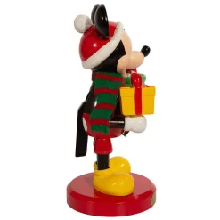 Kurt Adler Tabletop Items* 10-Inch Disney Mickey Mouse With Present Nutcracker