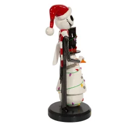 Kurt Adler Tabletop Items* 11-Inch Disney Nightmare Before Christmas Jack Skellington With Snowman Nutcracker