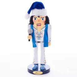 Kurt Adler Tabletop Items* 11-Inch Elvis King Of Spades Nutcracker