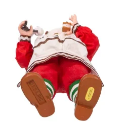 Kurt Adler Tabletop Items* 10.5-Inch Fabriche S'Mores Santa