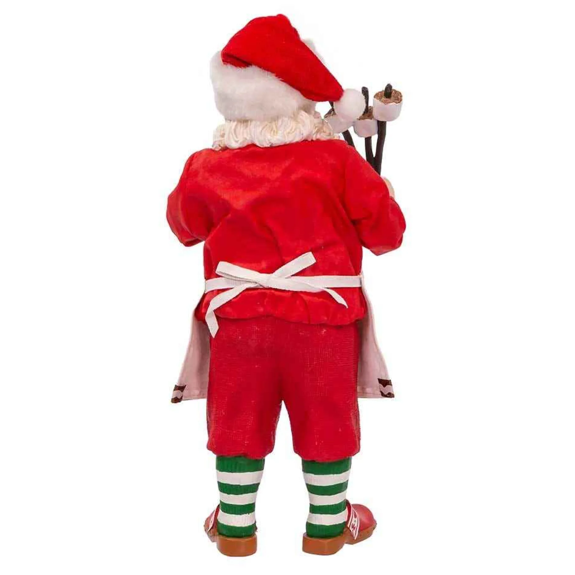 Kurt Adler Tabletop Items* 10.5-Inch Fabriche S'Mores Santa