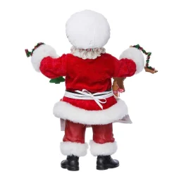 Kurt Adler Tabletop Items* 12-Inch Fabriche Christmas Chef Santa
