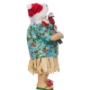 Kurt Adler Tabletop Items* 11-Inch Fabriche Beach Santa