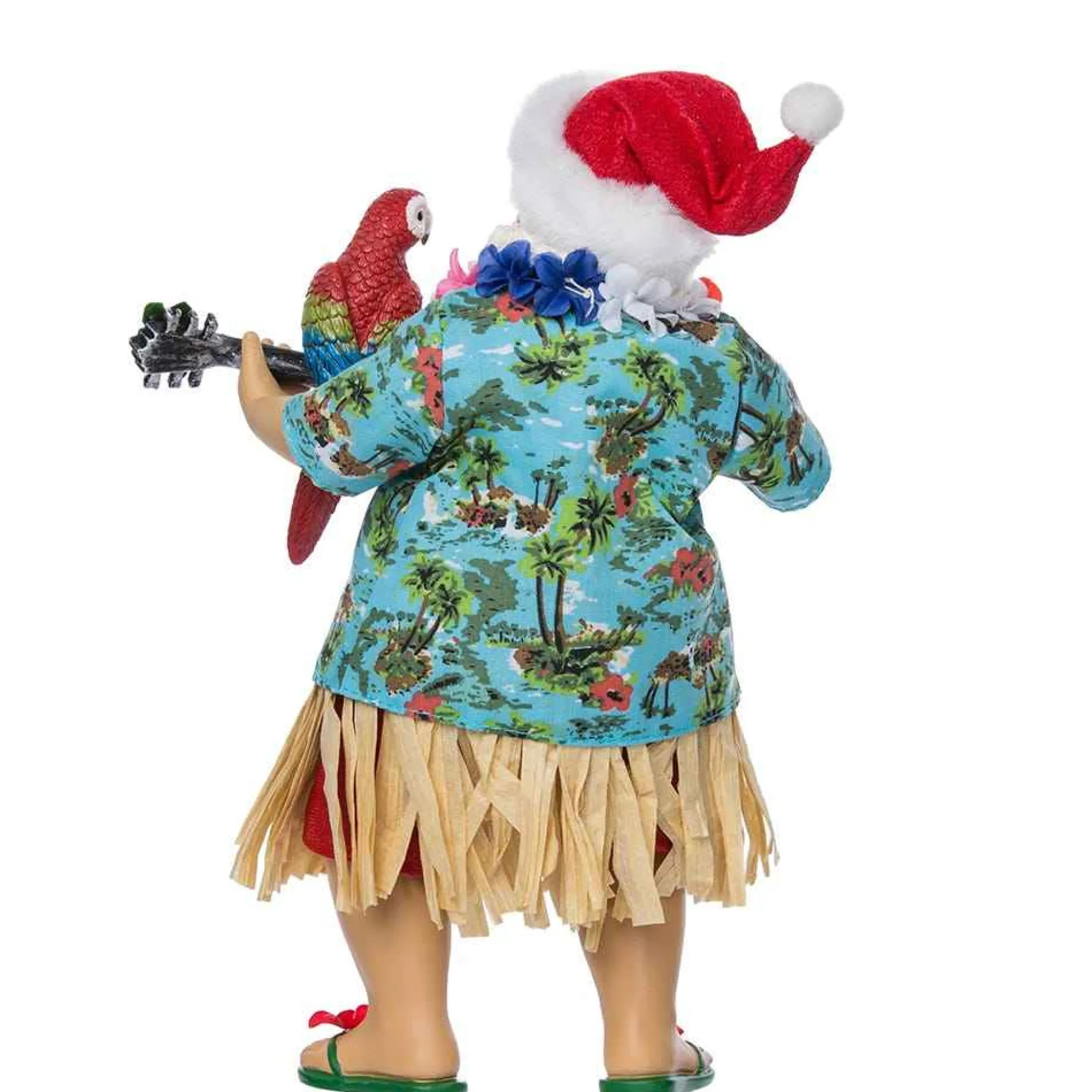 Kurt Adler Tabletop Items* 11-Inch Fabriche Beach Santa