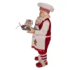 Kurt Adler Tabletop Items* 11-Inch Fabriche™ Gingerbread Chef Santa