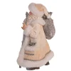 Kurt Adler Tabletop Items* 10.5-Inch Fabriche Snowy Woods Santa