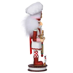 Kurt Adler Tabletop Items* 15-Inch Gingerbread Chef Nutcracker
