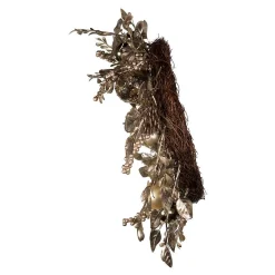 Kurt Adler Wreaths* 24-Inch Gold And Champagne Gold Rattan Wreath