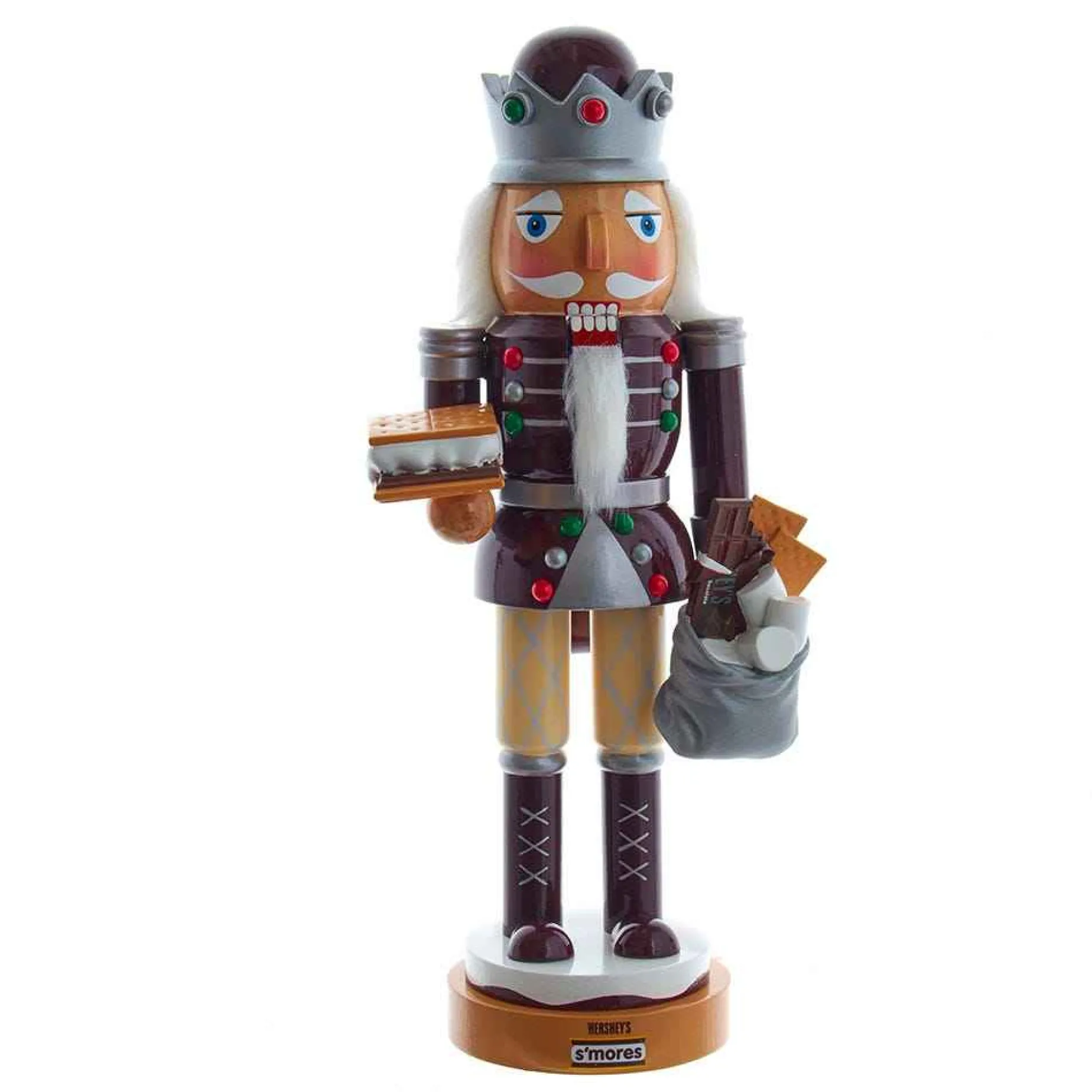 Kurt Adler Tabletop Items* 14-Inch Hershey's S'Mores Nutcracker