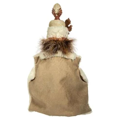 Kurt Adler Tabletop Items* 16-Inch Hollywood Ivory And Acorn Nutcracker